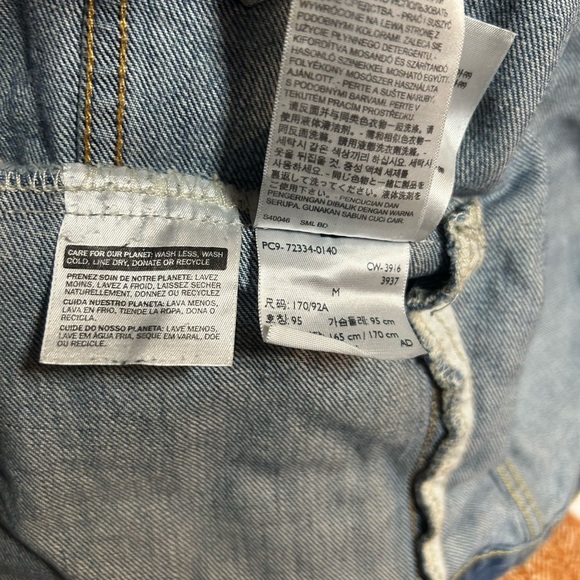 Levis Denim Vintage Truckers Jacket Mens (Size M) - Picture 6 of 7